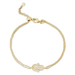 Load image into Gallery viewer, Large Hamsa bracelet