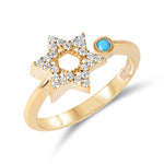 Load image into Gallery viewer, Star of David ring