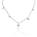Load image into Gallery viewer, Single mystic paperclip necklace