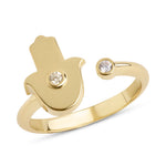 Load image into Gallery viewer, Single Hamsa ring