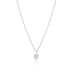 Load image into Gallery viewer, 14k gold Mystic full diamond Star Of David necklace