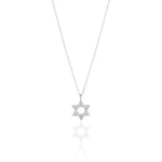 Load image into Gallery viewer, Small classic star of David necklace