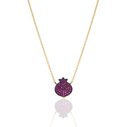 Silver Pomegranate necklace