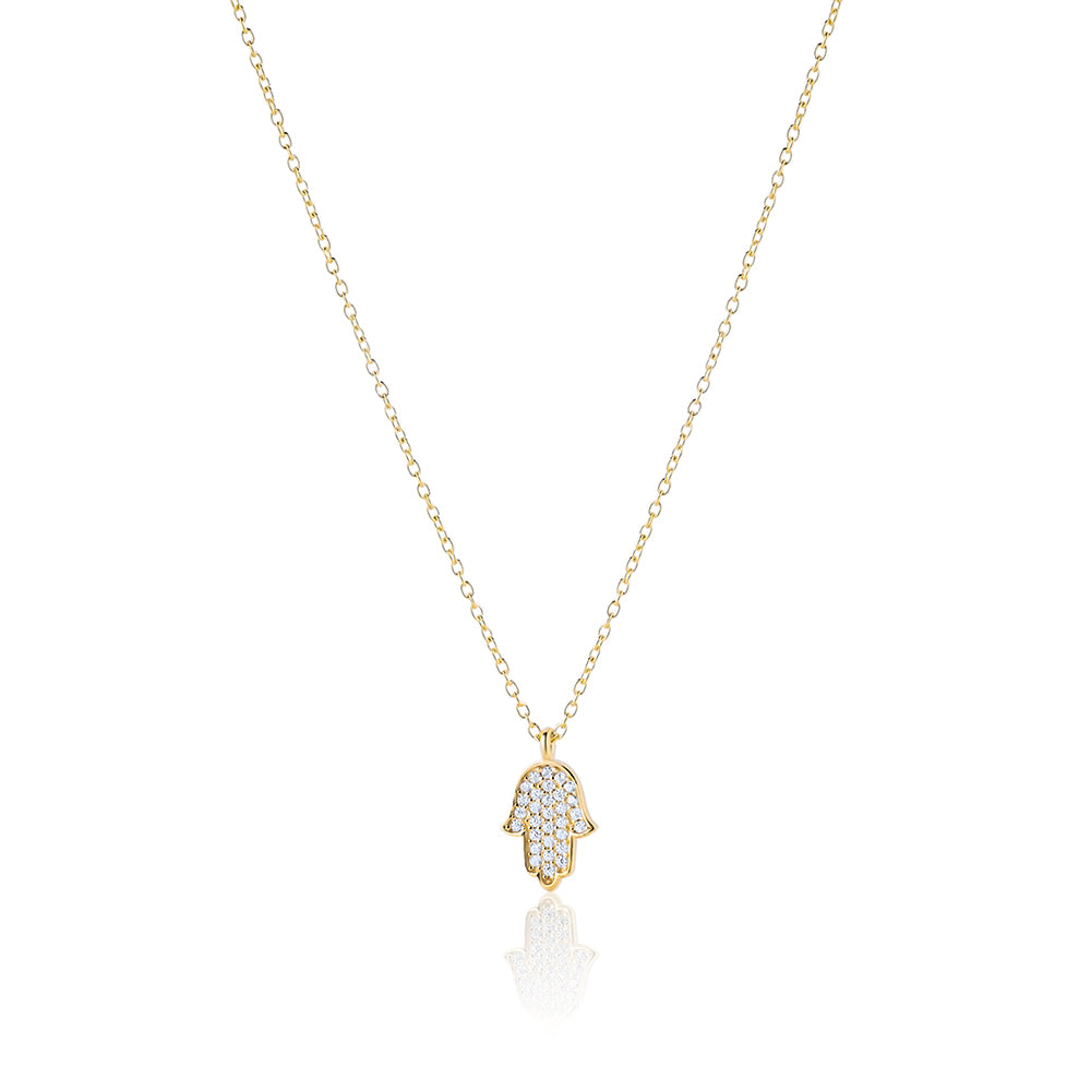 Classic Hamsa necklace