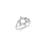 Load image into Gallery viewer, 14k Gold Star of David Ring