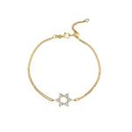 Load image into Gallery viewer, Classic Star Of David Bracelet