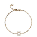 Load image into Gallery viewer, Classic star of David paperclip
