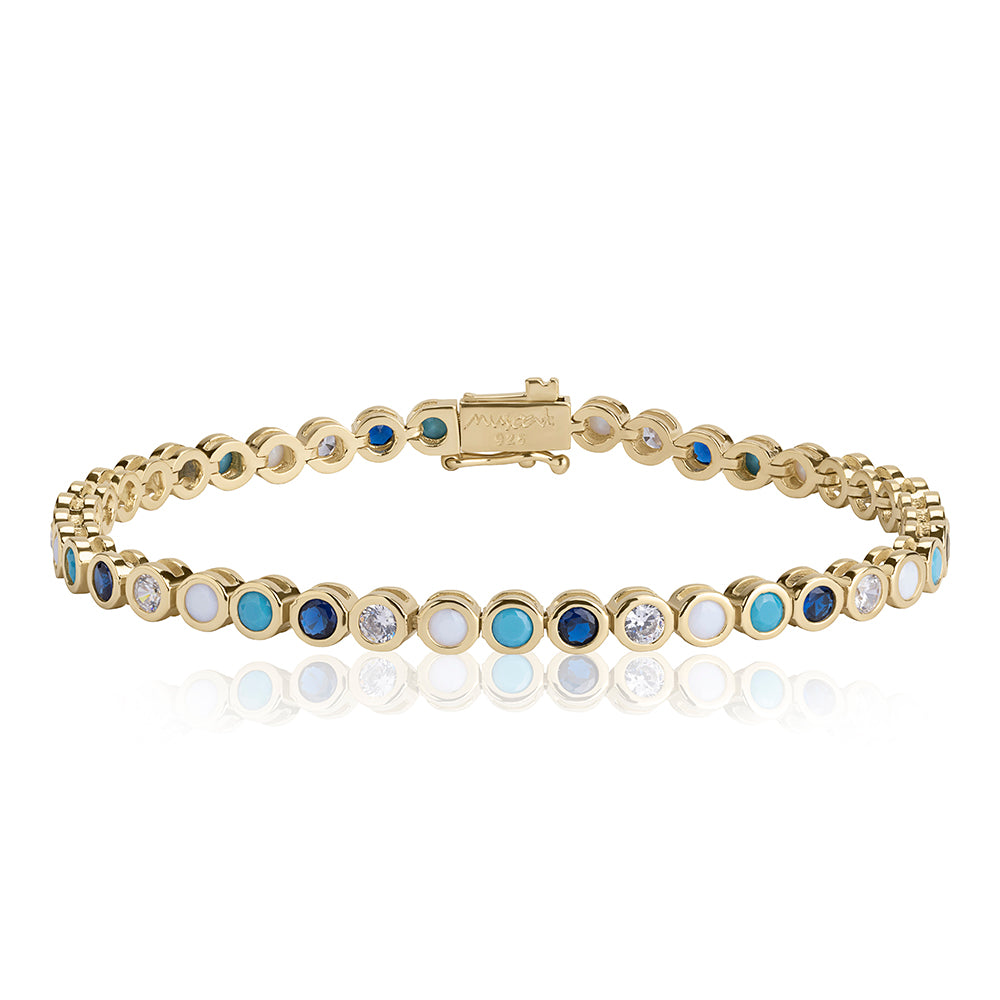 Large Classic Tennis Bracelet