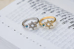 Load image into Gallery viewer, Star of David ring