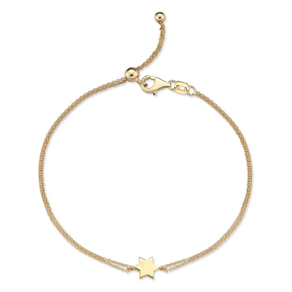 14k gold Mystic Star of David