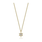 Load image into Gallery viewer, 14k gold Mystic full diamond Star Of David necklace