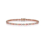Load image into Gallery viewer, 14K Gold Tennis Bracelet