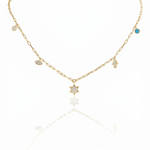 Load image into Gallery viewer, Full mystic paperclip necklace