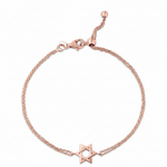Load image into Gallery viewer, 14k gold Classic braided star of David