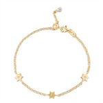 Load image into Gallery viewer, 3x single star of david bracelet